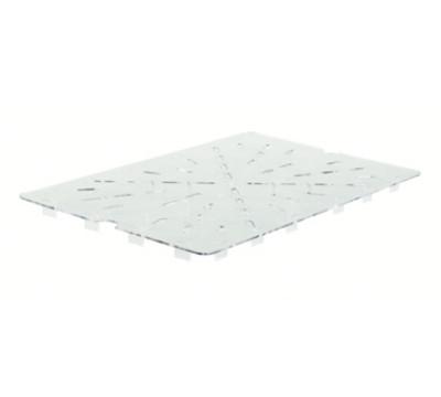 Winco PFSF-DS 18" X 26" Polycarbonate Drain Shelf For PFSF Containers