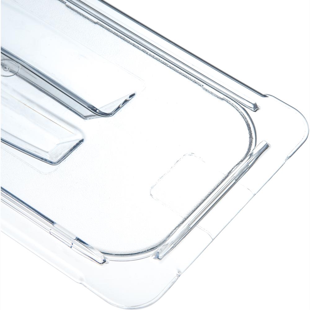 Carlisle 10270U-07 1/3 Size Universal Lid for Food Pan - Clear