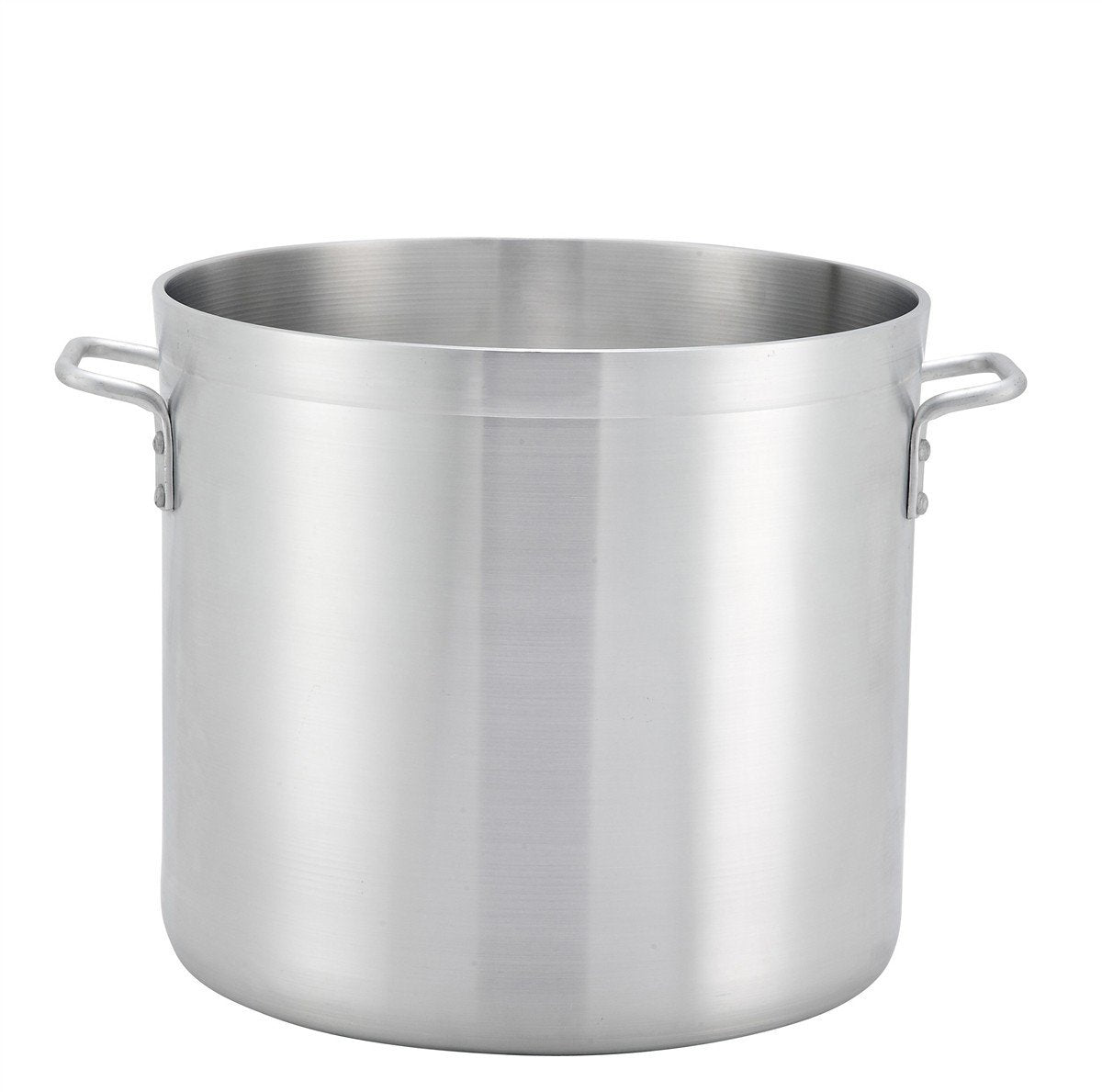 Winco ALHP-140 140 Qt Extra Heavy Duty Aluminum Stock Pot