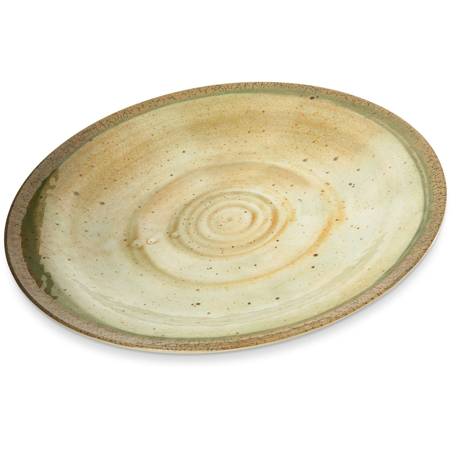 Carlisle Gathering GA5500670 Melamine Round Platter 18"