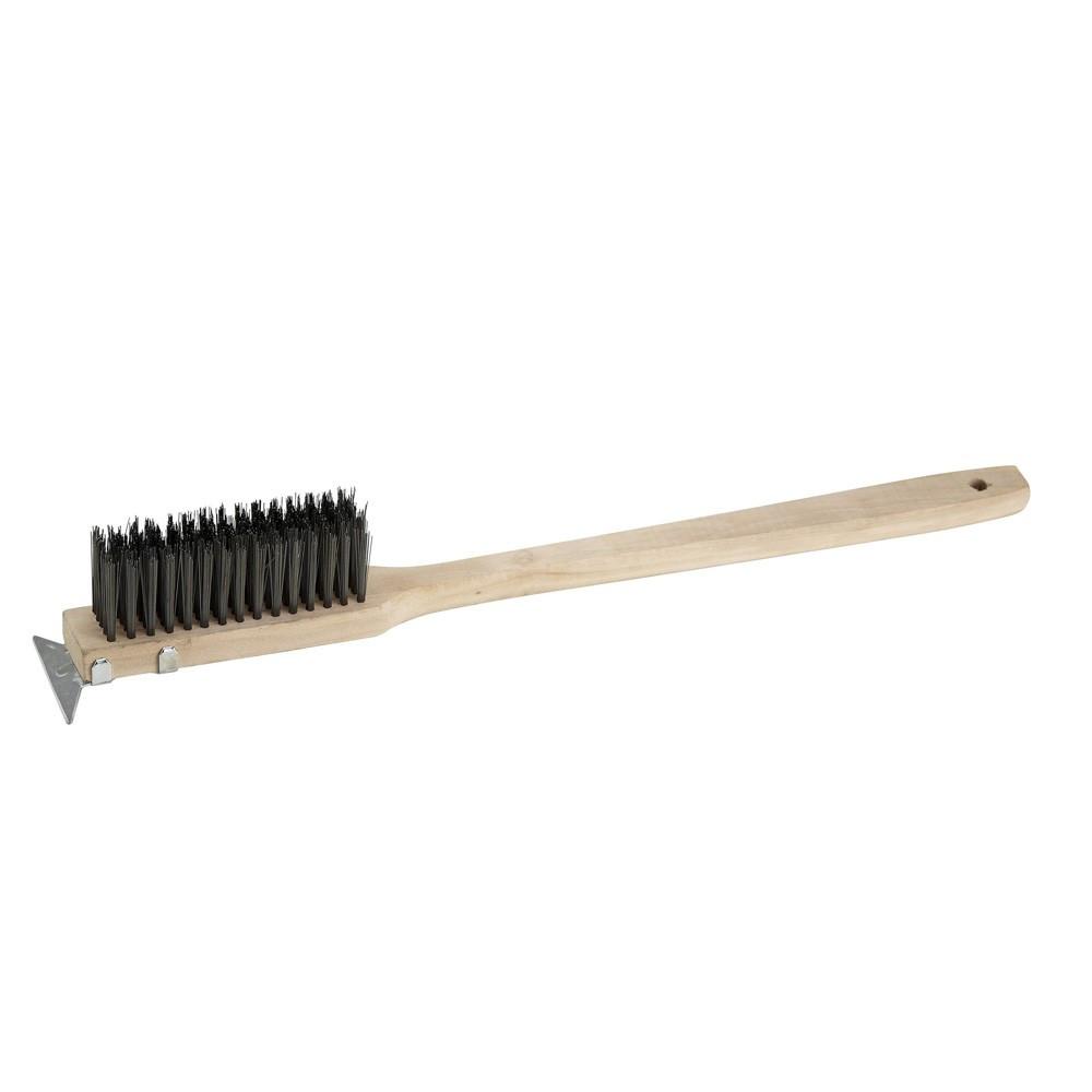 Winco BR-500 20" Heavy Duty Steel Wire Brush