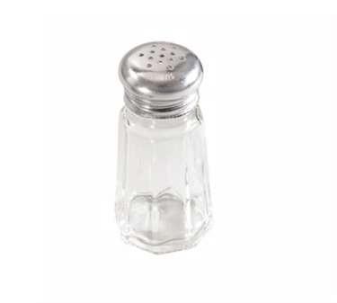 Winco G-105 1.0 Oz Shaker Paneled W/Mushroom Top
