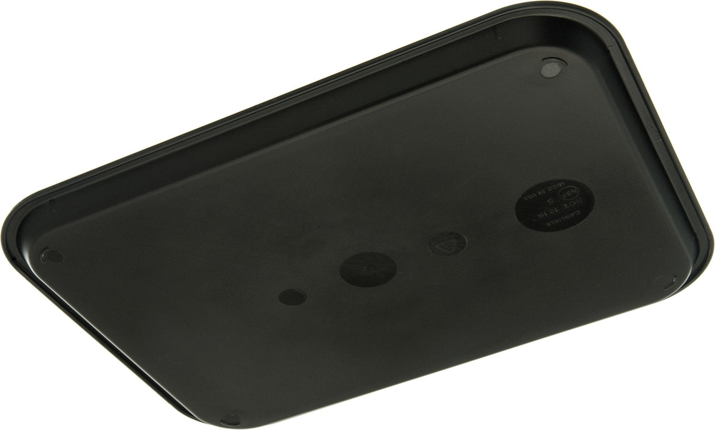 Carlisle CT1216-03 12X16 Black Fast Food Tray