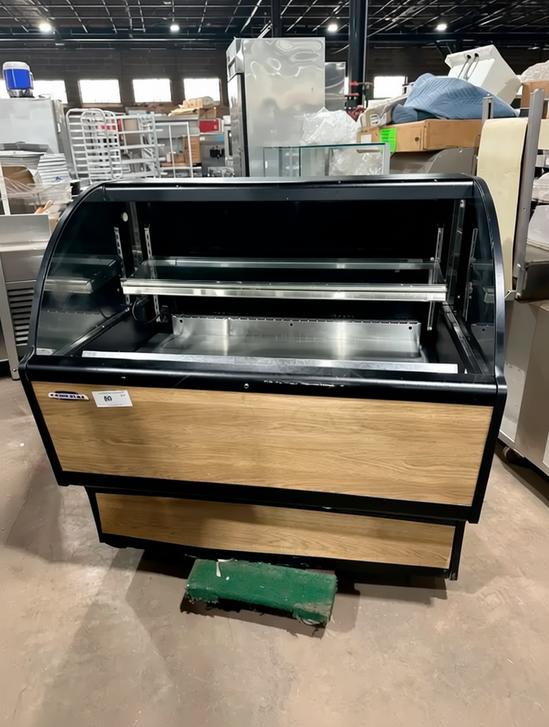 Federal Industries 48" Grab and Go Refrigerator Low Profile Air Curtain Merchandiser LPRSS4 USED