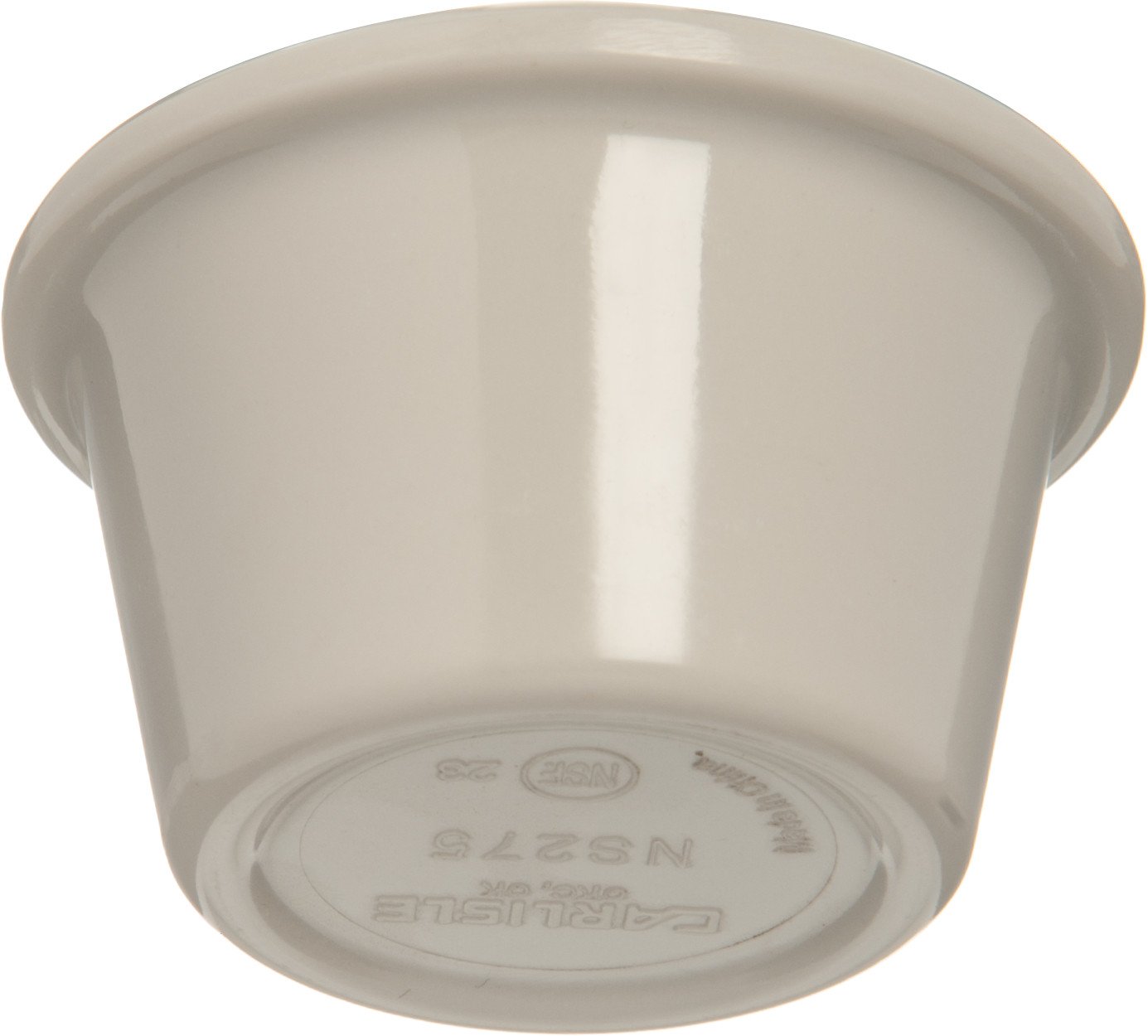Carlisle S27542 Bone Smooth Ramekin 1.5 Oz