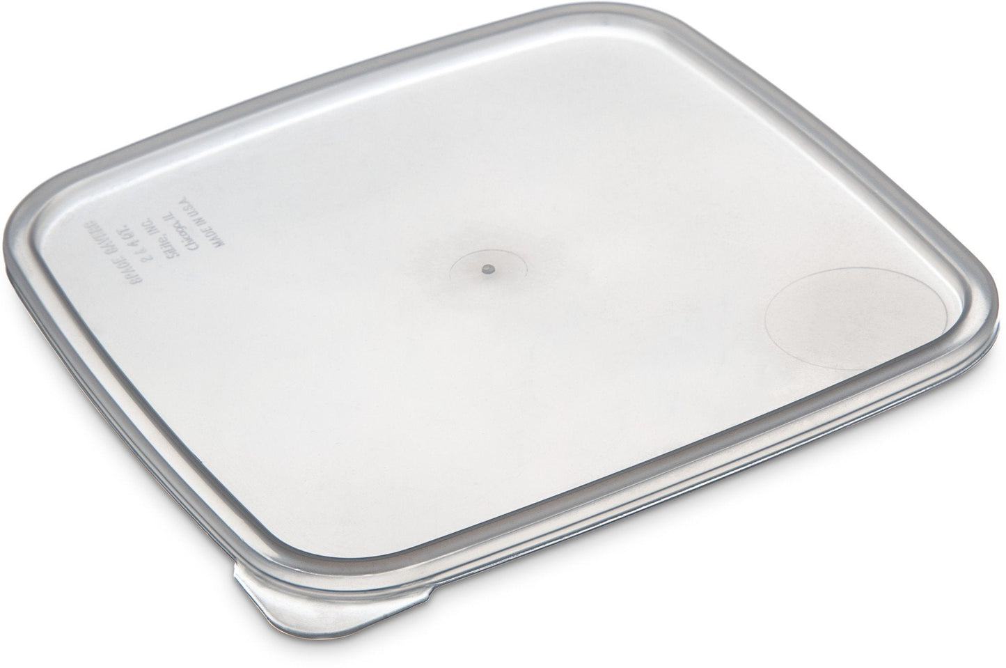 Carlisle ST157330 Lid For 2-4 Qt Square Food Containers (12 pack)