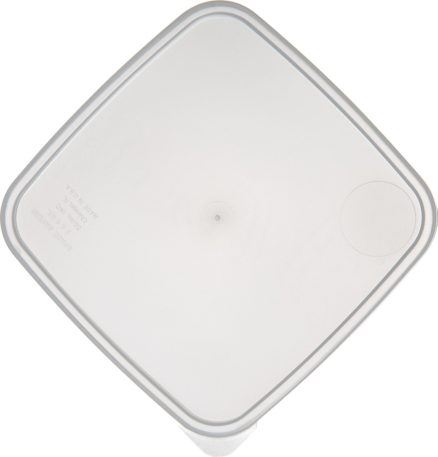 Carlisle ST157330 Lid For 2-4 Qt Square Food Containers (12 pack)