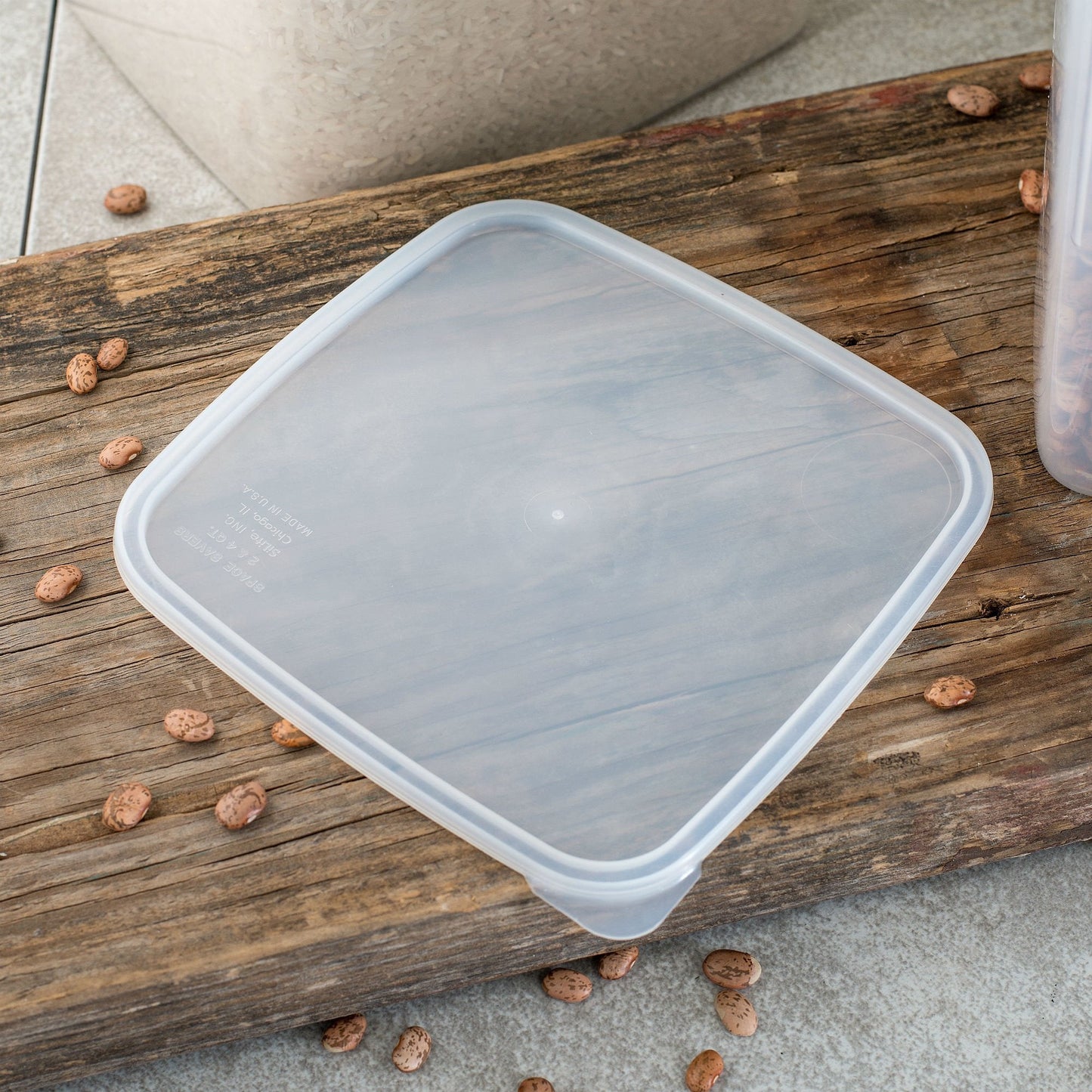 Carlisle ST157330 Lid For 2-4 Qt Square Food Containers (12 pack)
