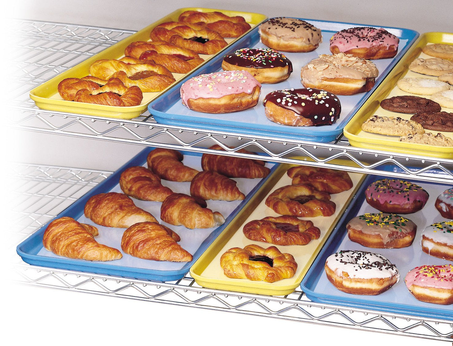 25.5 x 18 x 1.25" Market Tray-White (2618FMTQ301)
