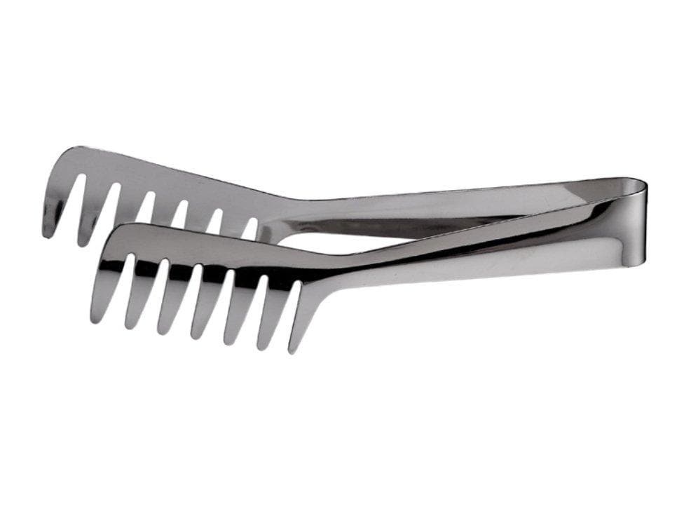 Winco 8" Stainless Steel Spaghetti Tongs