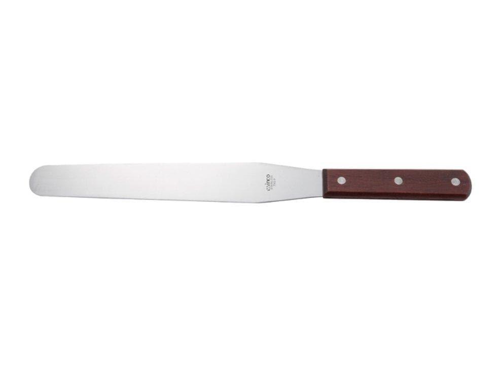 Winco Bakery Spatula With Wooden Handle - Various Sizes