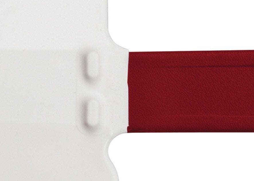 Winco Flate Blade Heat Resistant Silicone Spatula Scraper - Various Sizes