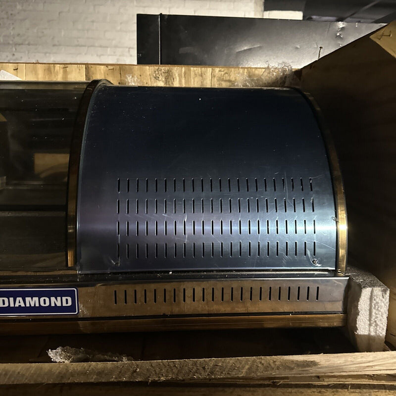 Diamond Equipment GVRB-120 49” glass refrigerated Sushi Case