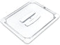Carlisle 10230U07 1/2 Size Universal Lid with Handle Clear