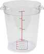 8 Qt Round Clear Container Storplus (10766-07)