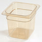 Carlisle 3088513 1/6 Size Pan 6"D High Heat Amber