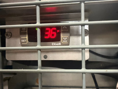 DUKERS DSP60 60” MEGATOP SANDWICH PREP TABLE COOLER USED