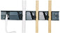 Carlisle 4073100 18" Roll N Grip Rack