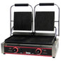 Winco EPG-2 Electric Countertop Double Panini Grill-120V