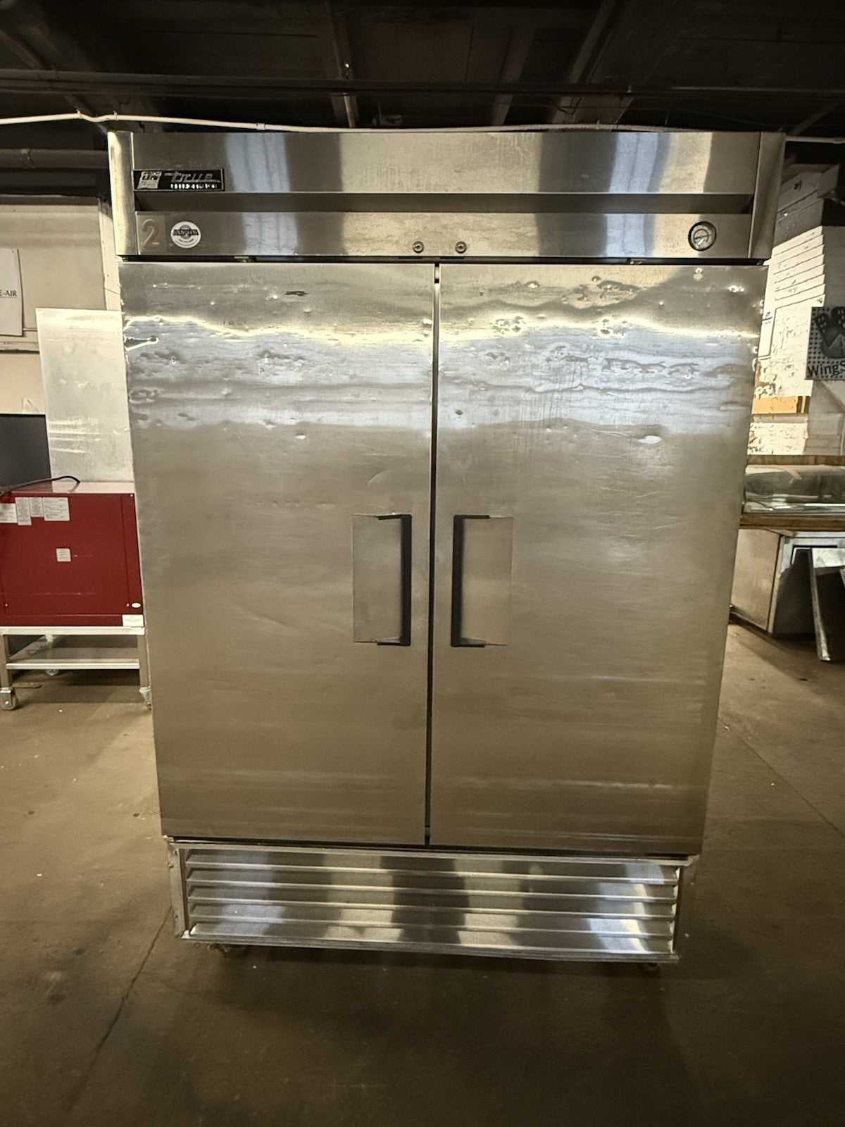 True Refrigeration T49 Reachin Refrigerator SS USED 2 DOOR COOLER ...