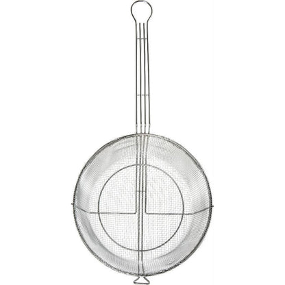 11.5" Fryer Basket Round 6 Mesh (601002)