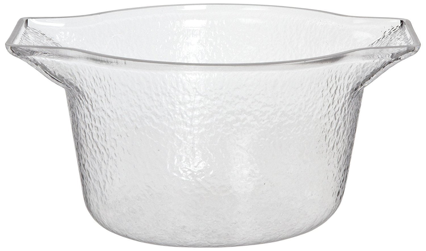 Carlisle IG101107 Acrylic Ice Bucket with Handles 3.7 qt