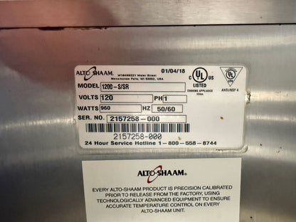 AltoShaam 1200S Low Temperature Mobile Holding Cabinet Food Warmer USED (2) AVAILABLE