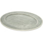 Carlisle Grove 6402118 Smoke Melamine Oval Platter 20" x 14"