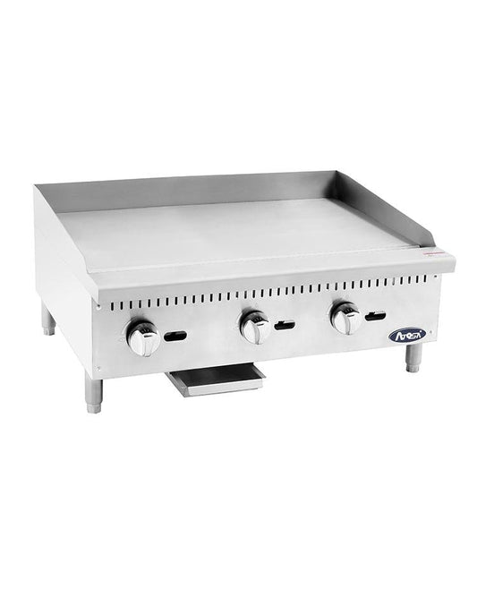 ATOSA HD 36-in Thermostat Griddle, 1" Griddle Plate, NG/LP ATTG-36T