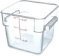 6 Qt Clear Square Food Storage Container (10722-07)