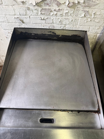 STAR ULTRAMAX 24"
THERMOSTATIC CONTROL
GRIDDLE GRILL NATURAL GAS USED