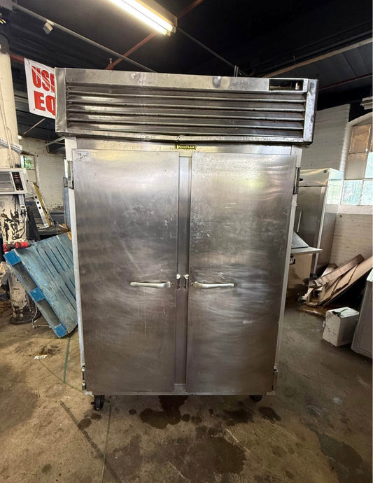 TRAULSEN USED 2 DOOR REACH IN SS REFRIGERATOR