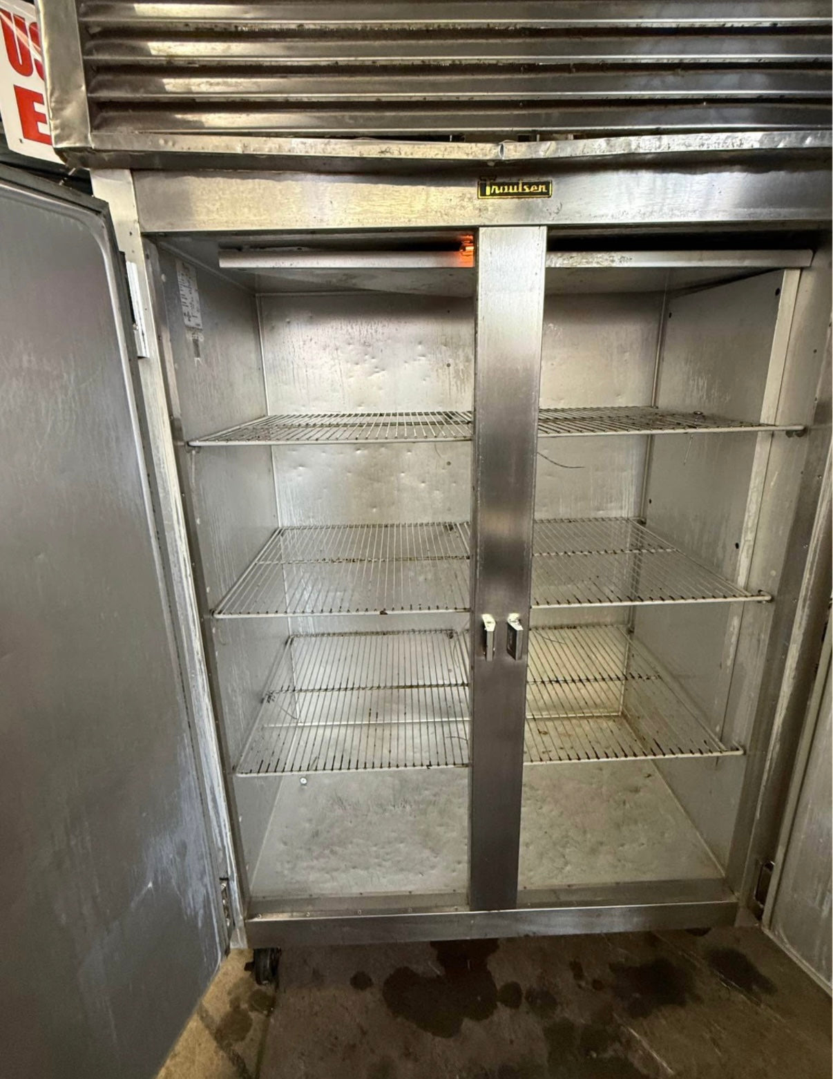 TRAULSEN USED 2 DOOR REACH IN SS REFRIGERATOR