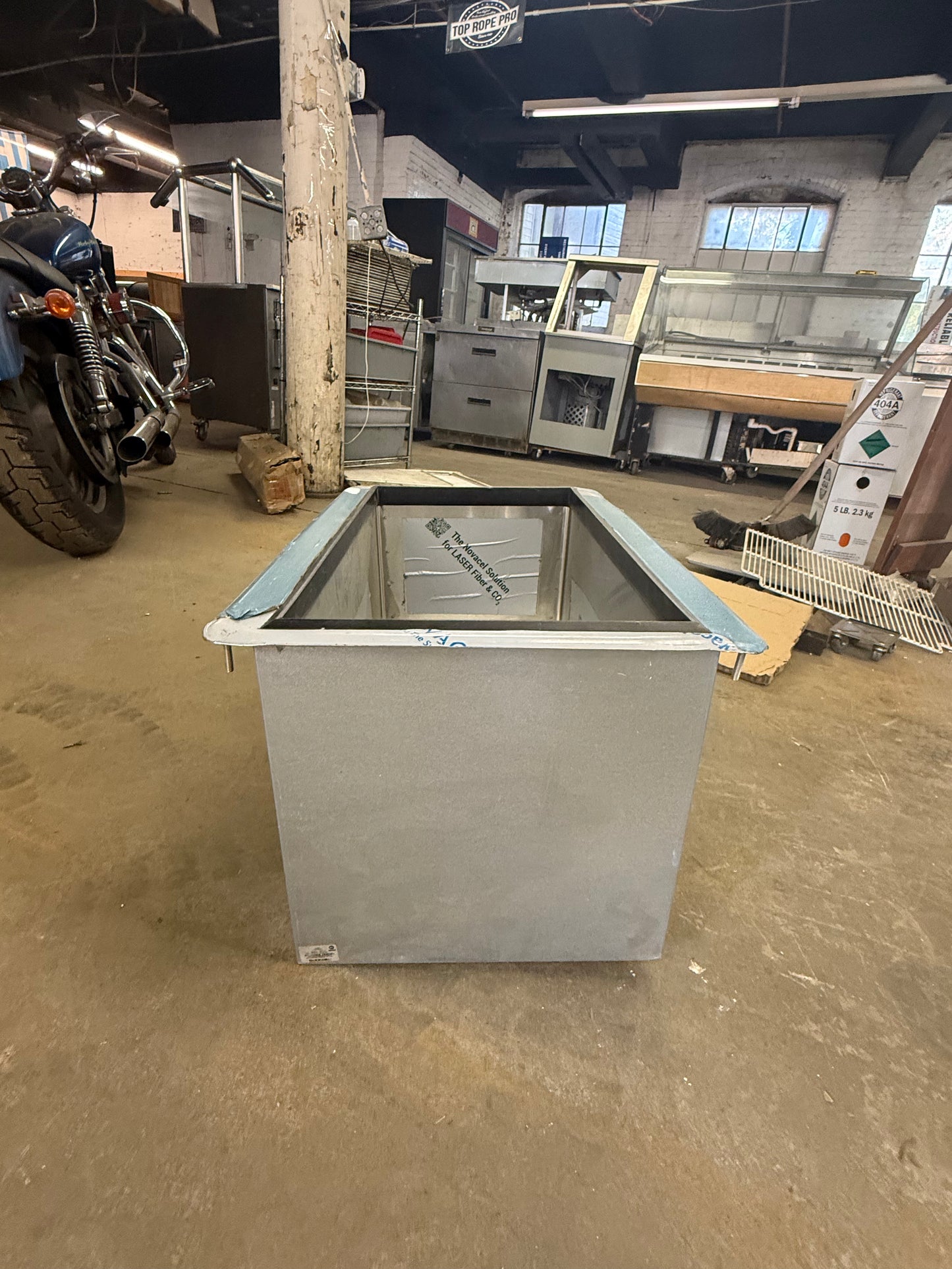 ADVANCED TABCO 27” x 18” DROP IN ICE BIN BRAND NEW SCRATCH AND DENT