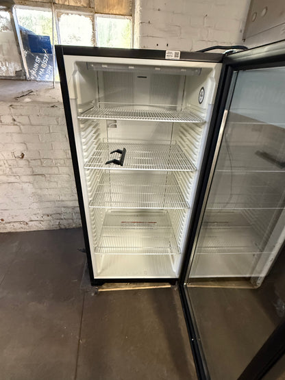 LIEBHER VC209 USED COMMERCIAL SINGLE GLASS DOOR REFRIGERATOR MERCHANDISER