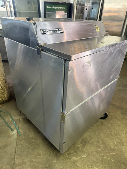 Beverage-Air SMF34 Milk Cooler w/ Top & Side Access - (512) Half Pint Carton Capacity, 115v USED