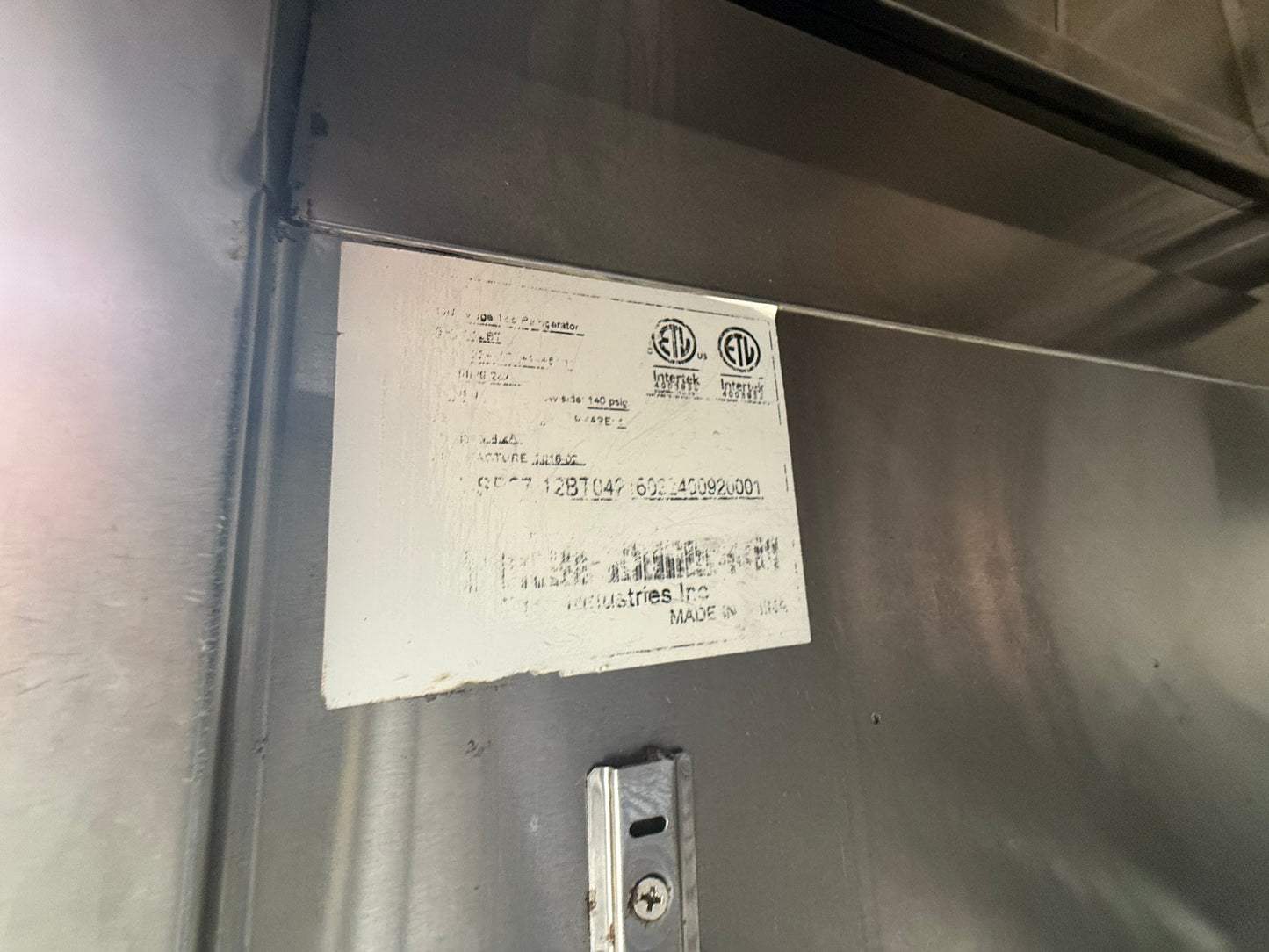 MIGALI 27” USED MEGATOP REFRIGERATOR COOLER PREP TABLE