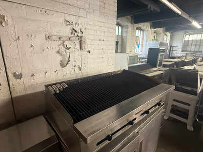 SIERRA 48” GAS CHARBROILER USED