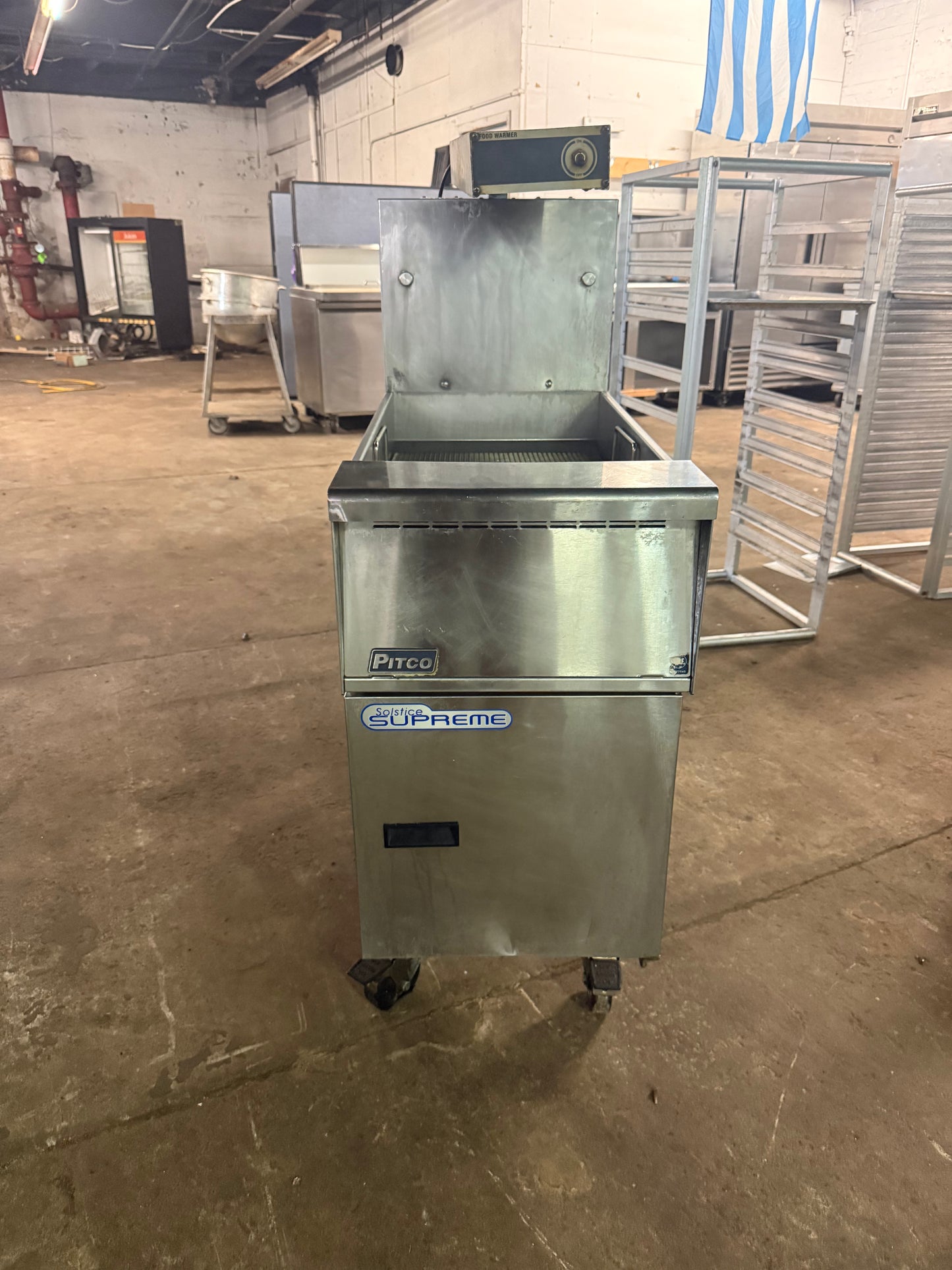 Pitco SSHBNB55 Solstice Bread and Batter Cabinet Fry Dump Station USED
