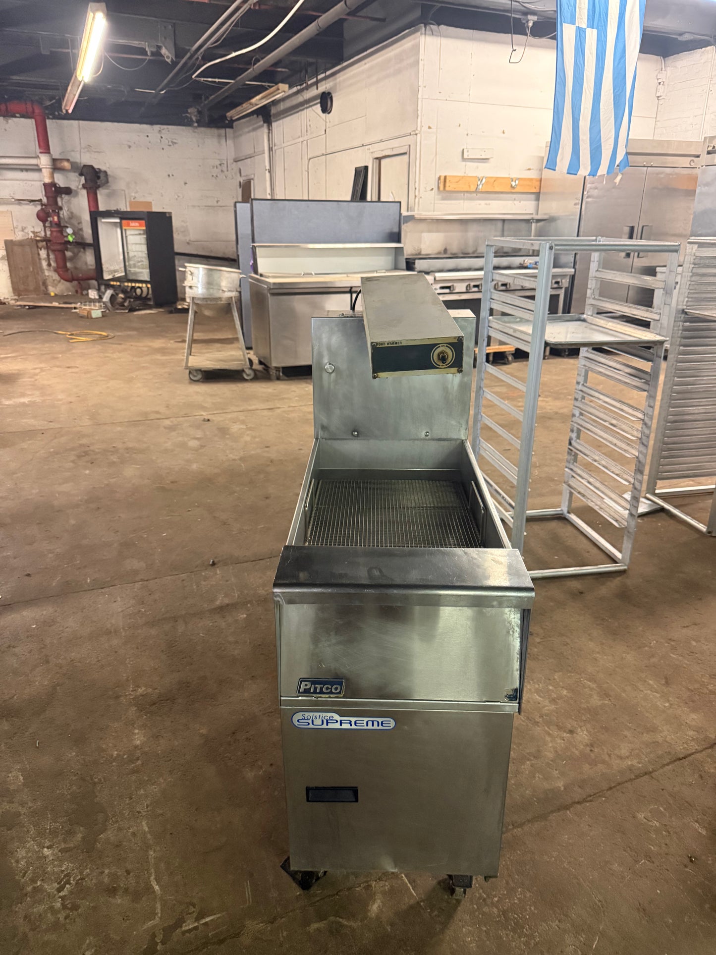 Pitco SSHBNB55 Solstice Bread and Batter Cabinet Fry Dump Station USED