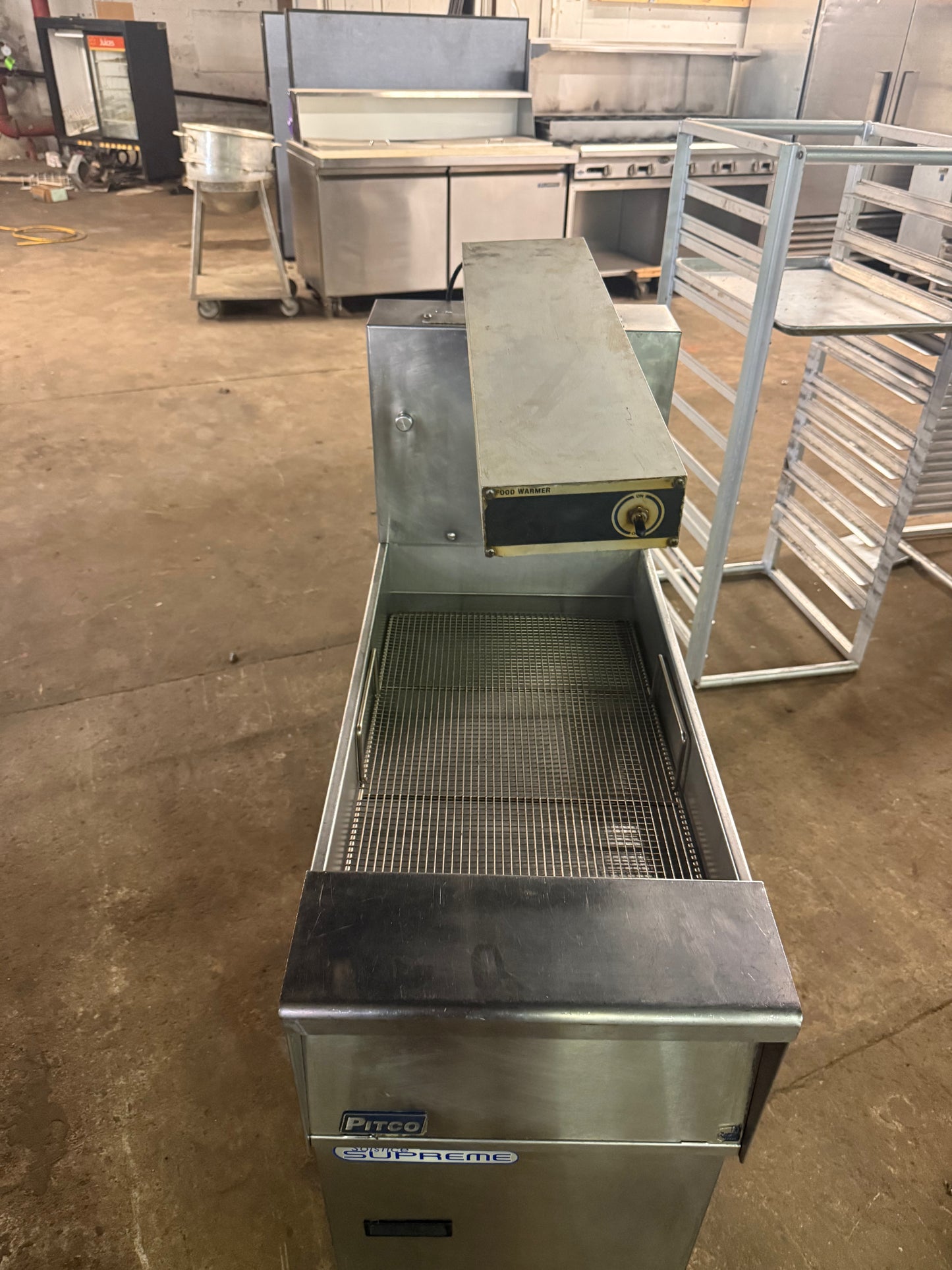 Pitco SSHBNB55 Solstice Bread and Batter Cabinet Fry Dump Station USED