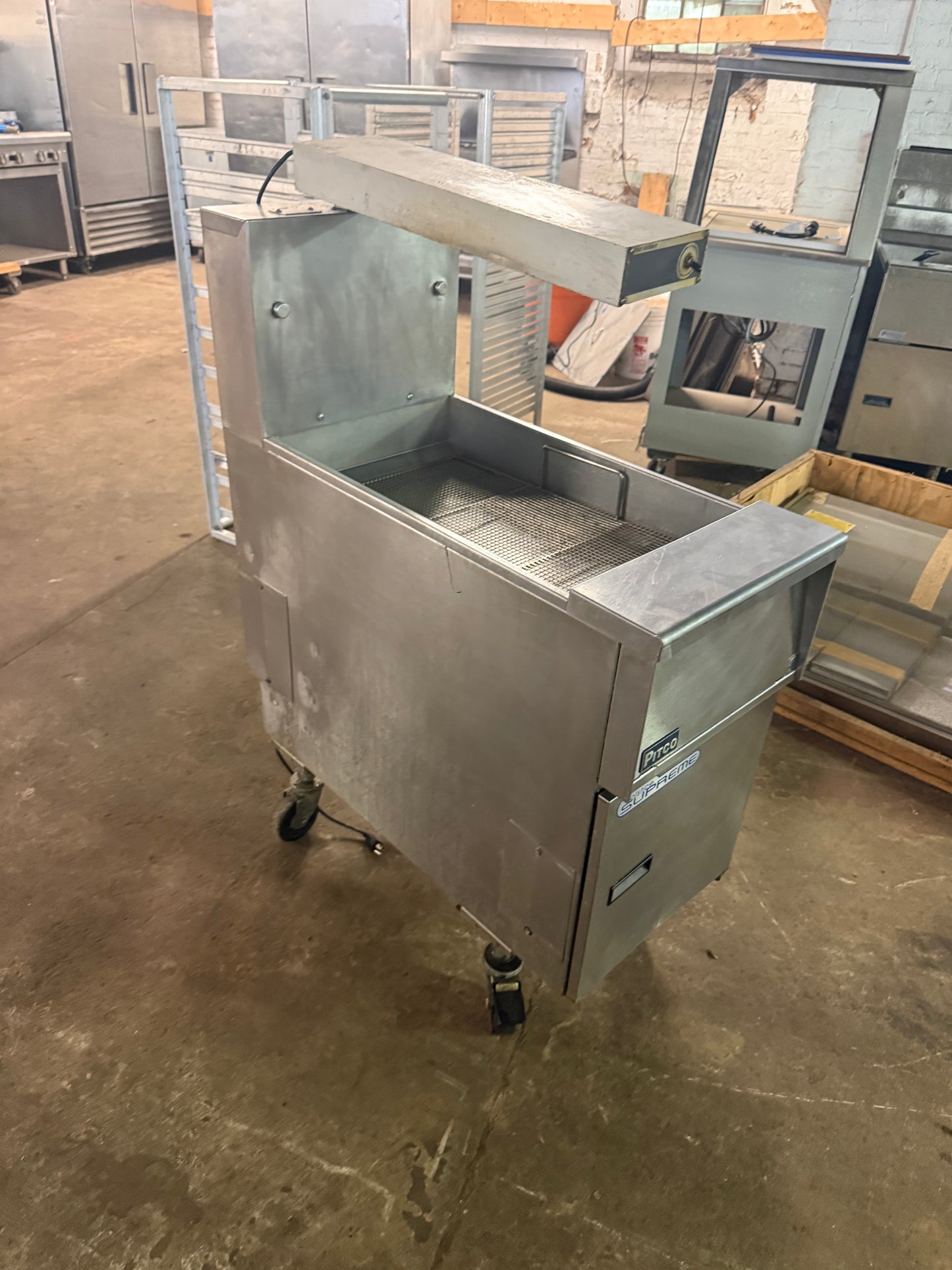 Pitco SSHBNB55 Solstice Bread and Batter Cabinet Fry Dump Station USED