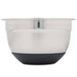 Winco MXRU-150 1.5 Qt Stainless Steel German Bowl with Silicon Base