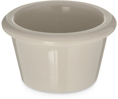 Carlisle S27542 Bone Smooth Ramekin 1.5 Oz