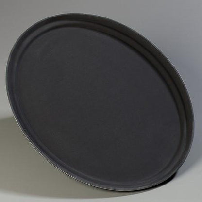 31" Black Oval Griptite Tray (3100GR-004)