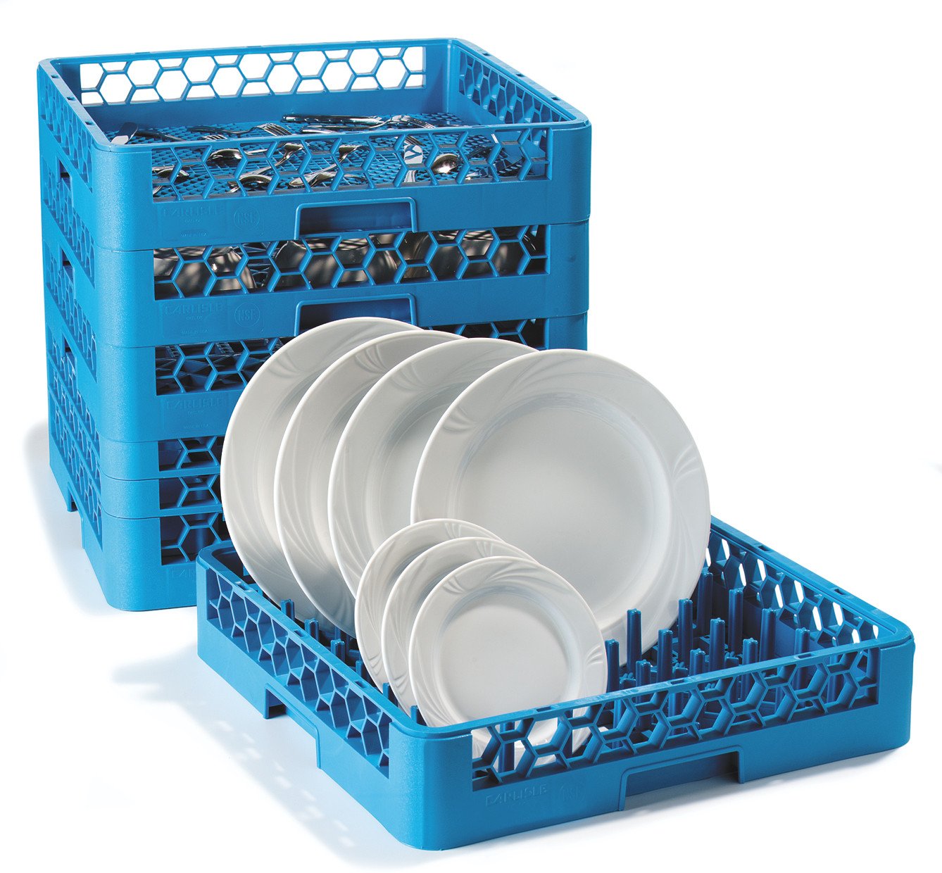 Carlisle RP14 Opticlean Peg Rack Blue