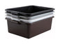 Winco 7" Polypropylene Dish Bin - Various Colours
