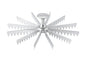 Winco Aluminum Pie/Cake Marker - Various Sizes