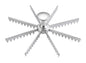 Winco Aluminum Pie/Cake Marker - Various Sizes