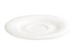Winco Ardesia Ocea Creamy White Porcelain Oval Saucer